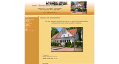 Desktop Screenshot of hubertushof-pb.de