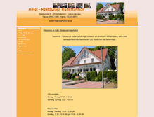 Tablet Screenshot of hubertushof-pb.de